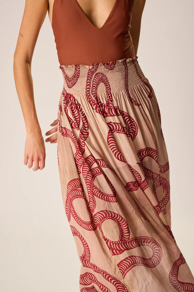 Bella Skirt - Ament Snake Bone