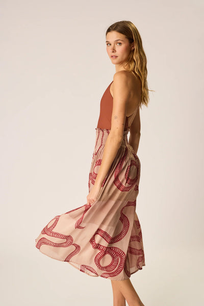 Bella Skirt - Ament Snake Bone