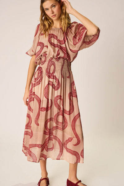 Bella Skirt - Ament Snake Bone