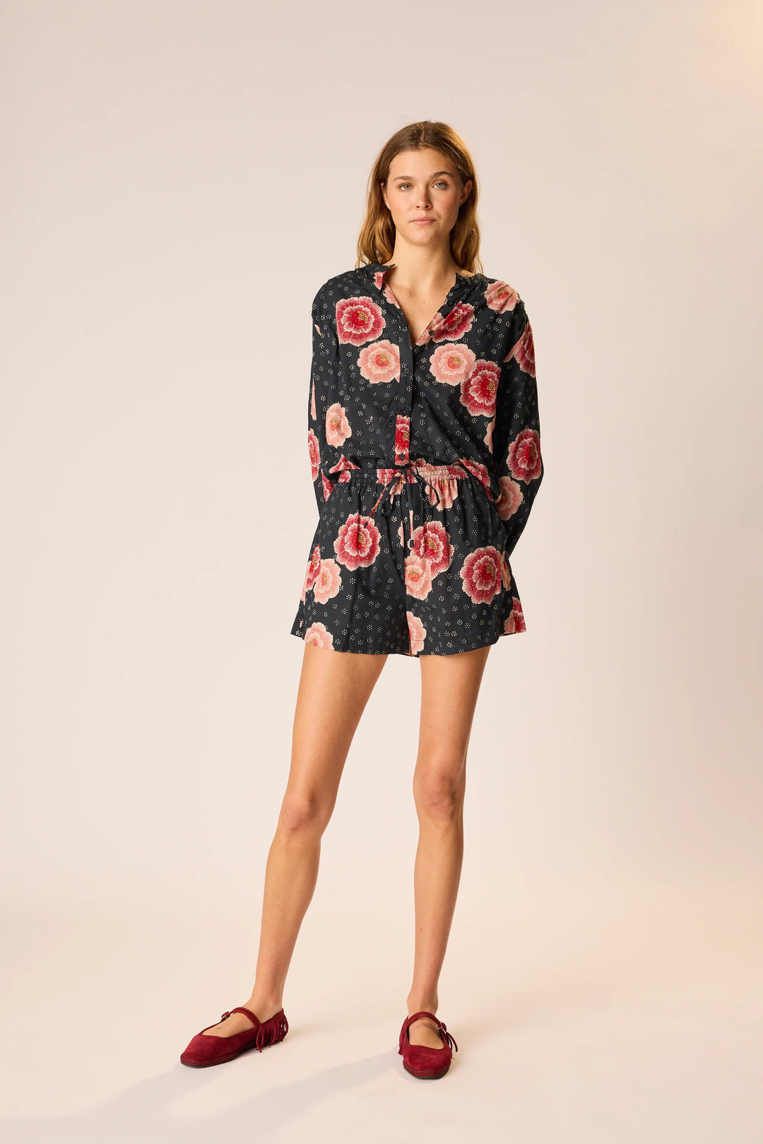 Jasper Short - Poppy Indigo