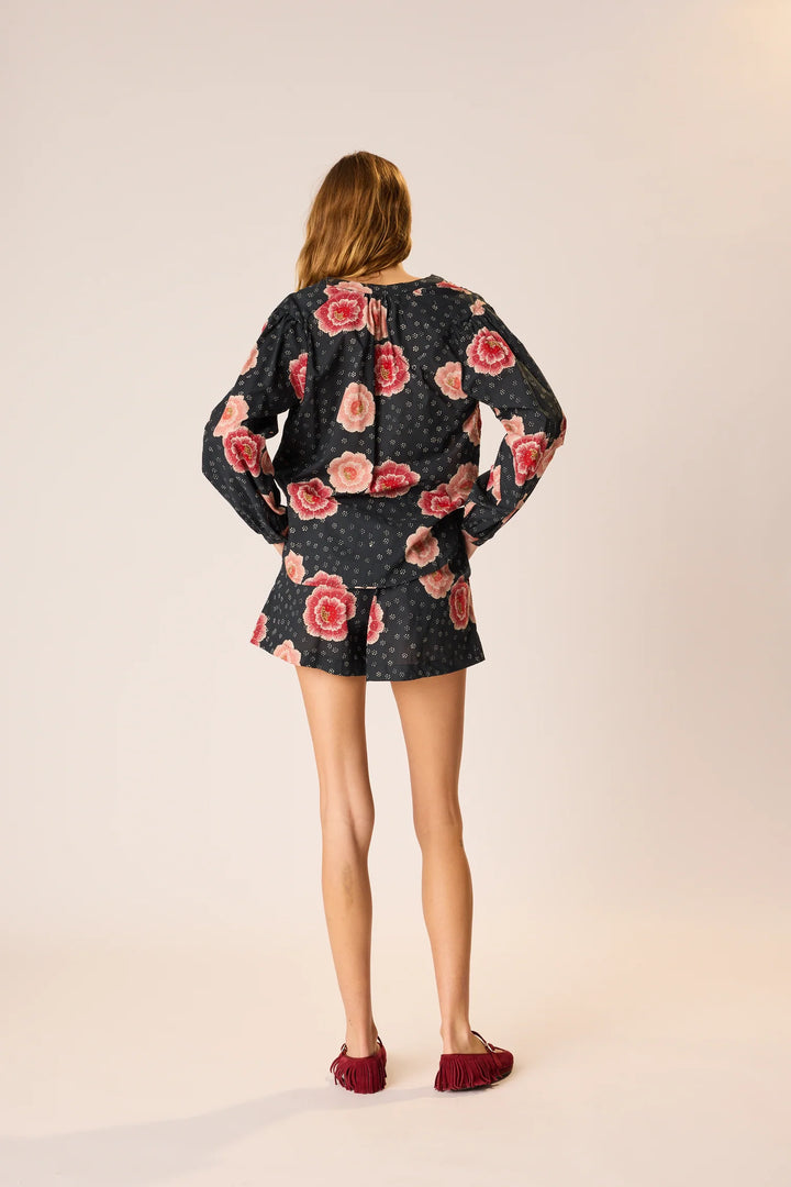 Jasper Short - Poppy Indigo