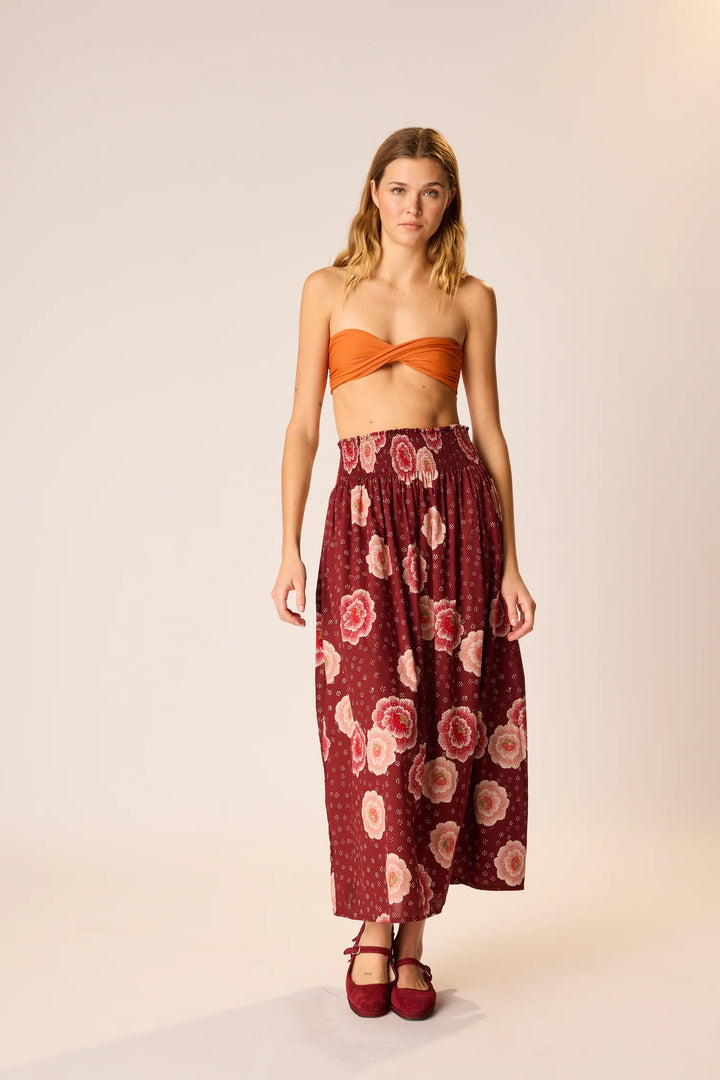 Bella Skirt - Poppy Cherry