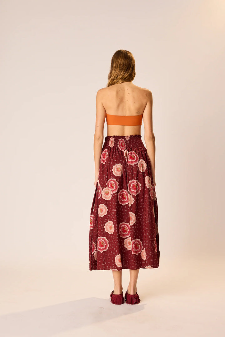 Bella Skirt - Poppy Cherry