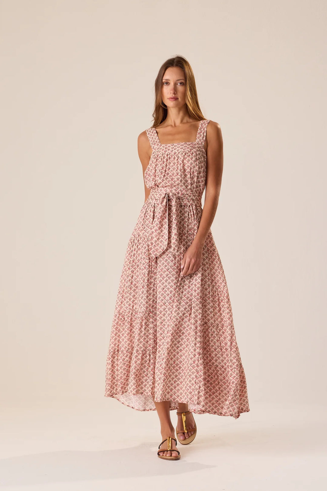 Jasmine Maxi - Scallop Blush