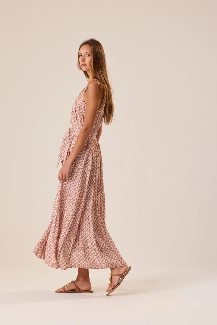 Jasmine Maxi - Scallop Blush
