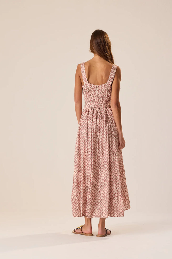 Jasmine Maxi - Scallop Blush