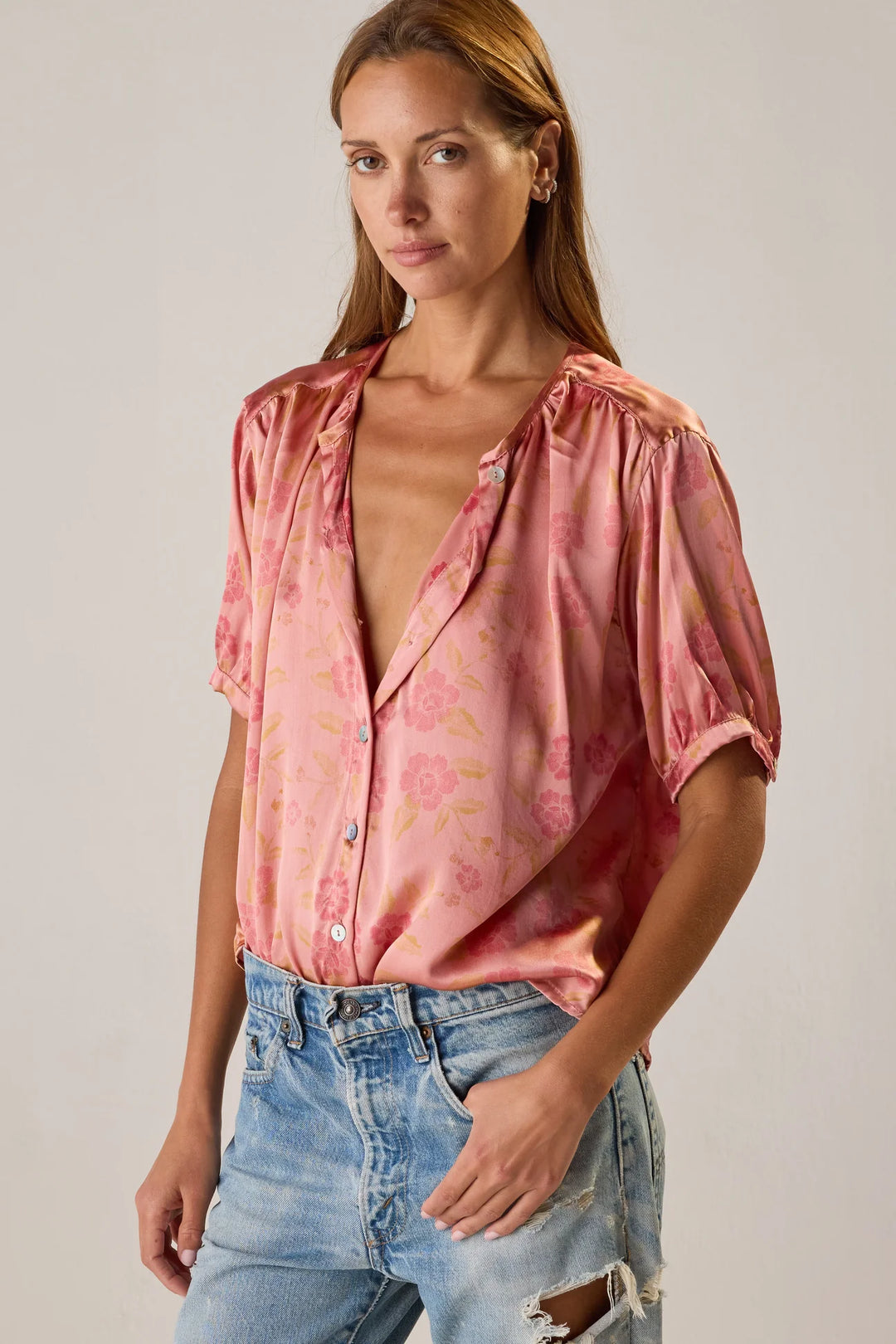 Violet Top - Heritage Rose