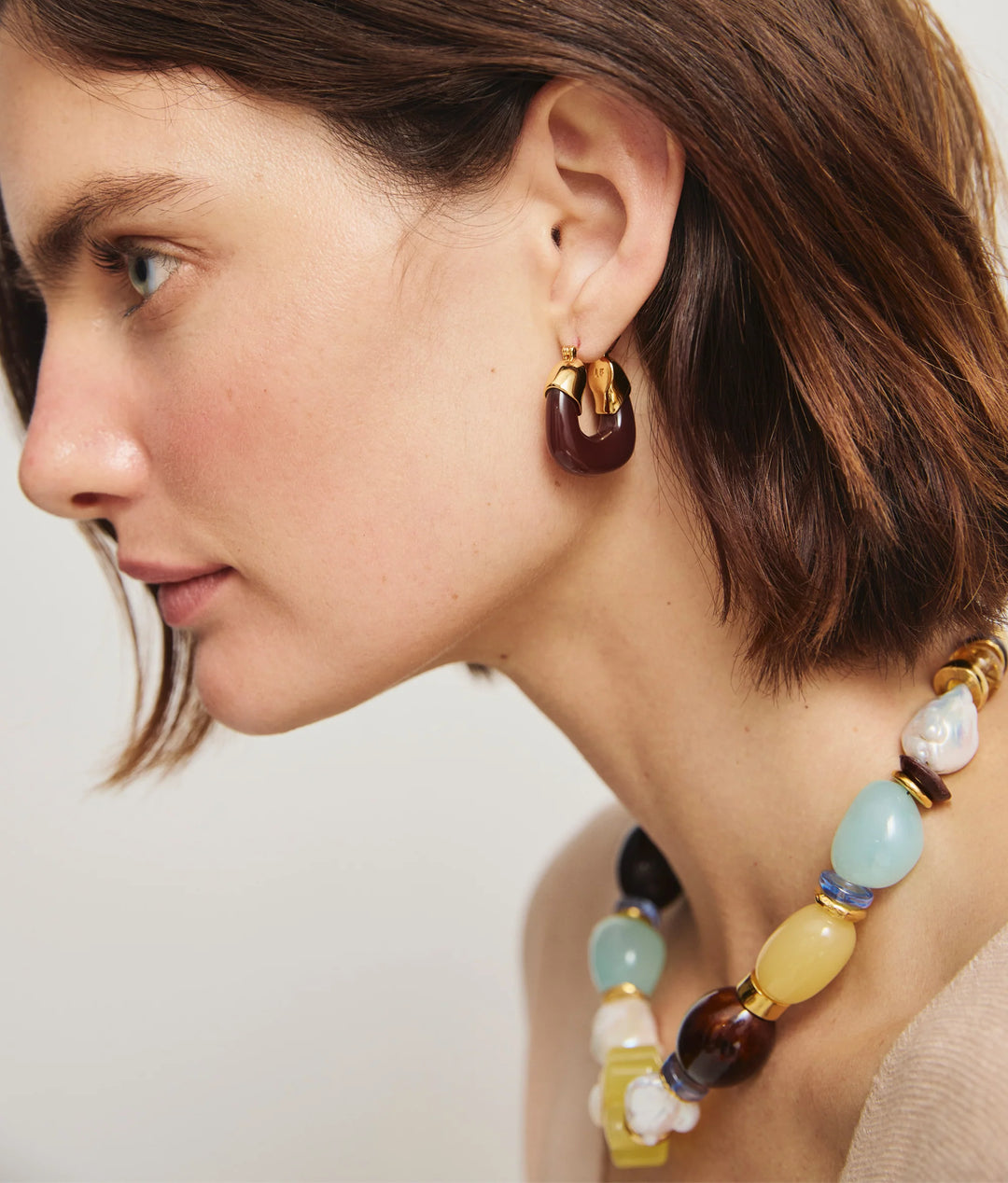 Mini Organic Hoop - Espresso