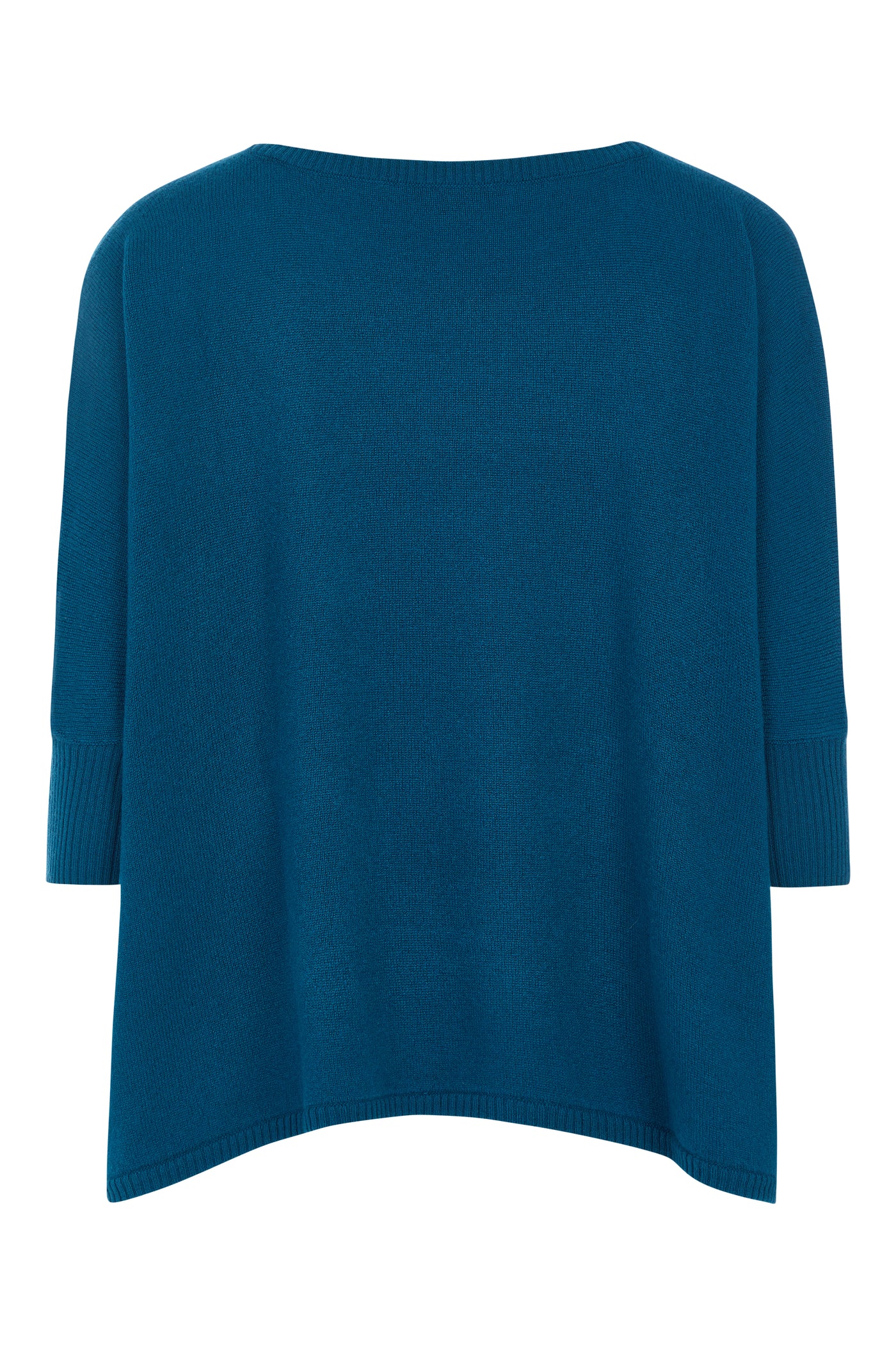 Nadine Cashmere Boxy Pullover Mallard