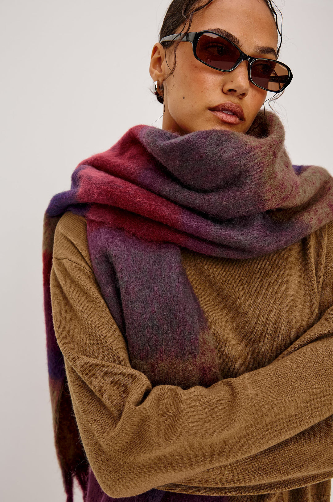 Oslo Scarf - Jewel Stripe