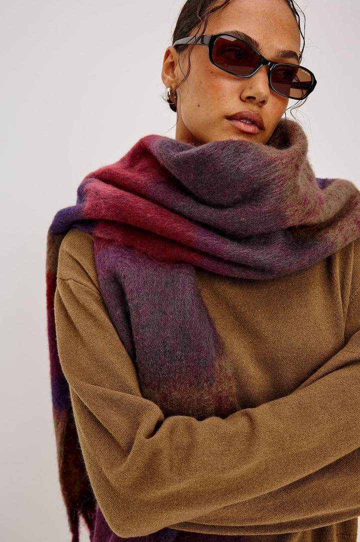 Oslo Scarf - Jewel Stripe