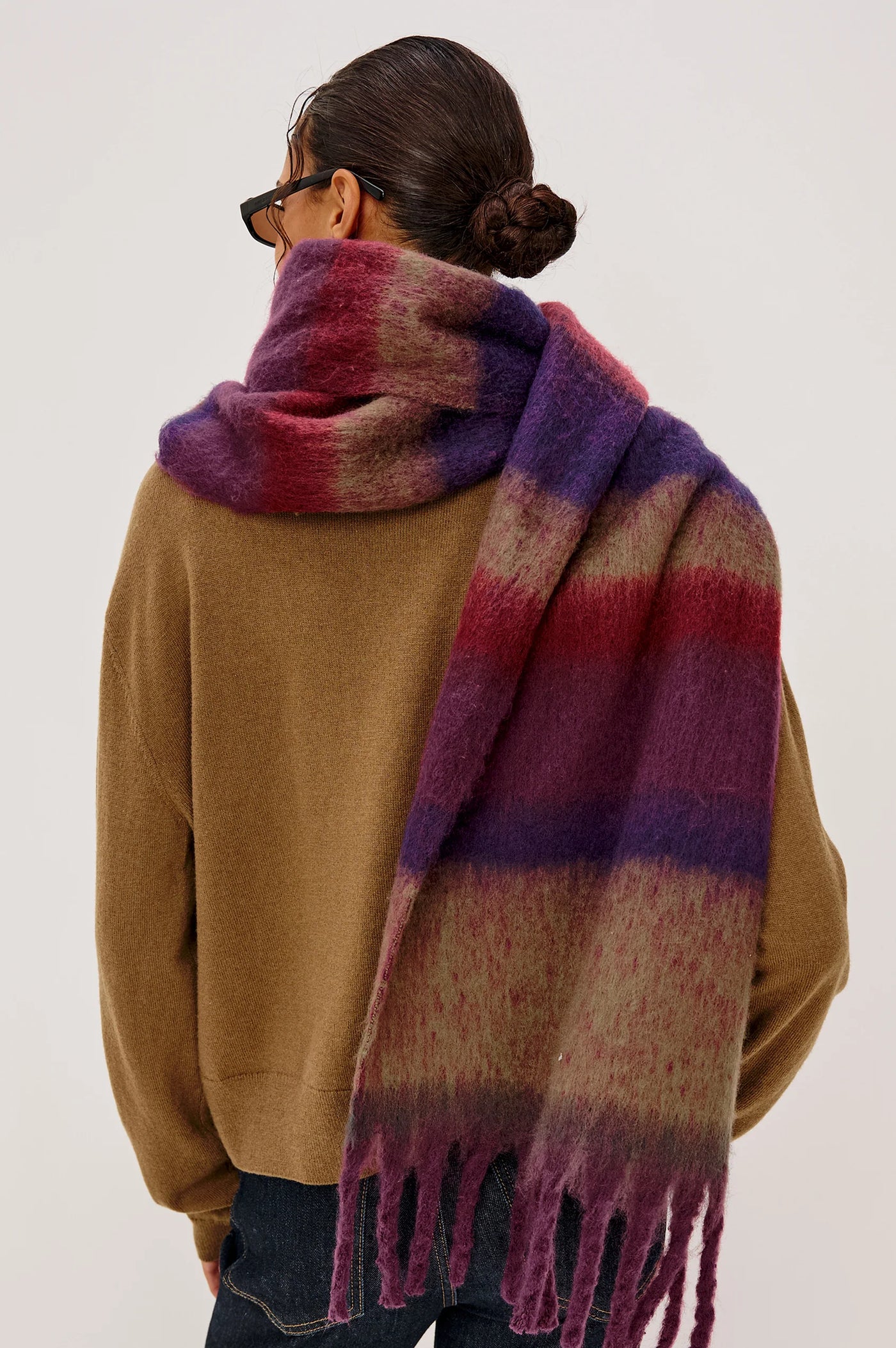 Oslo Scarf - Jewel Stripe