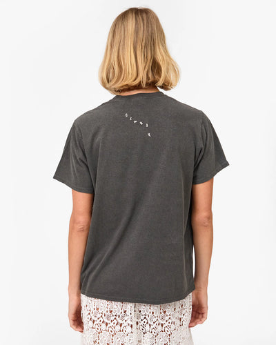 Original Tee - Faded Black w/ Cream