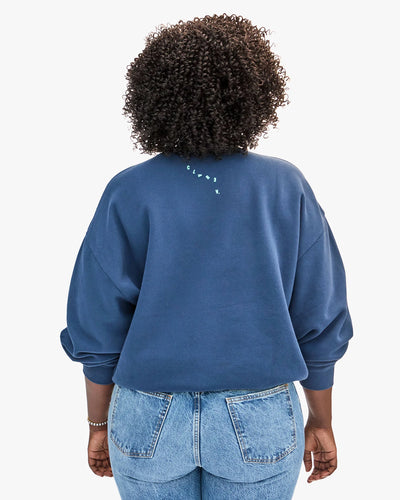 Oversized Sweatshirt - Grand Block Ciao