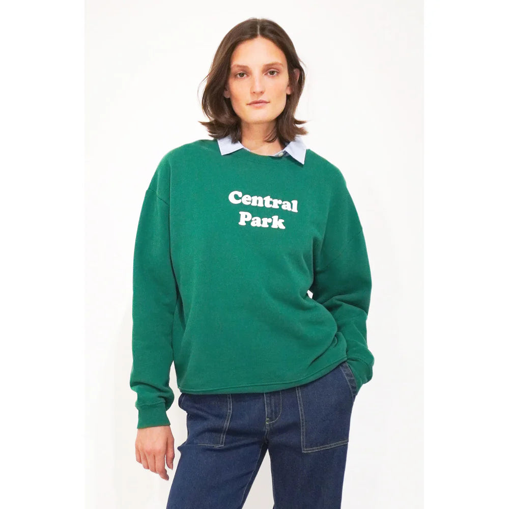 Oversized Sweatshirt - Kelly Green