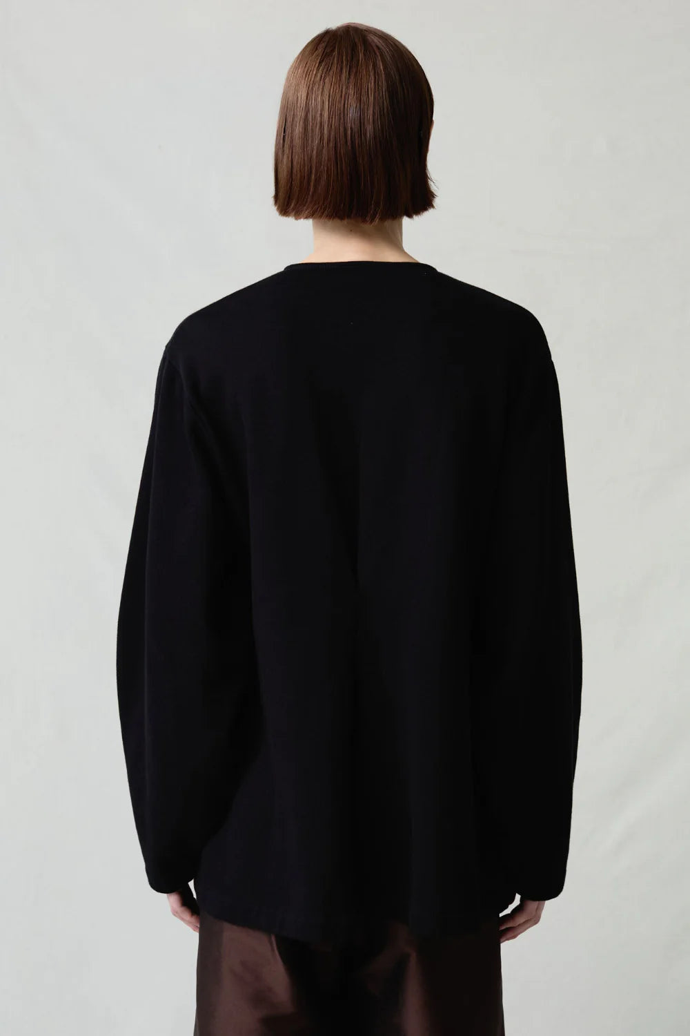 Pinch Waist Cardigan - Black