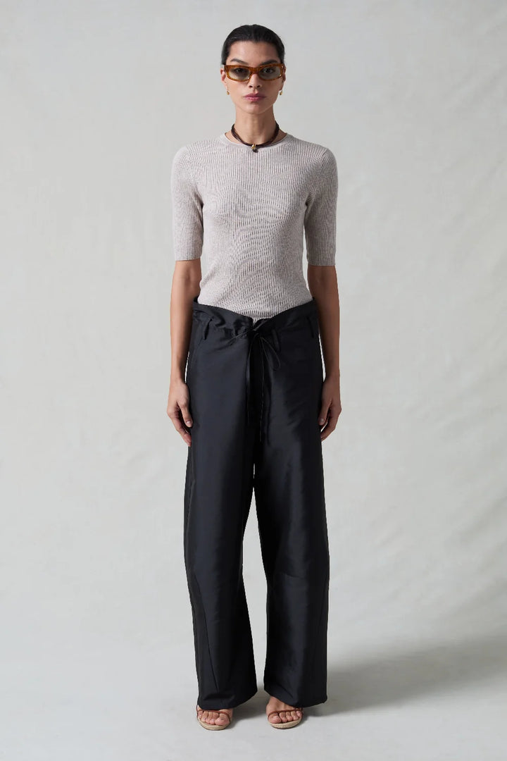 Techno Taffeta Pant - Black