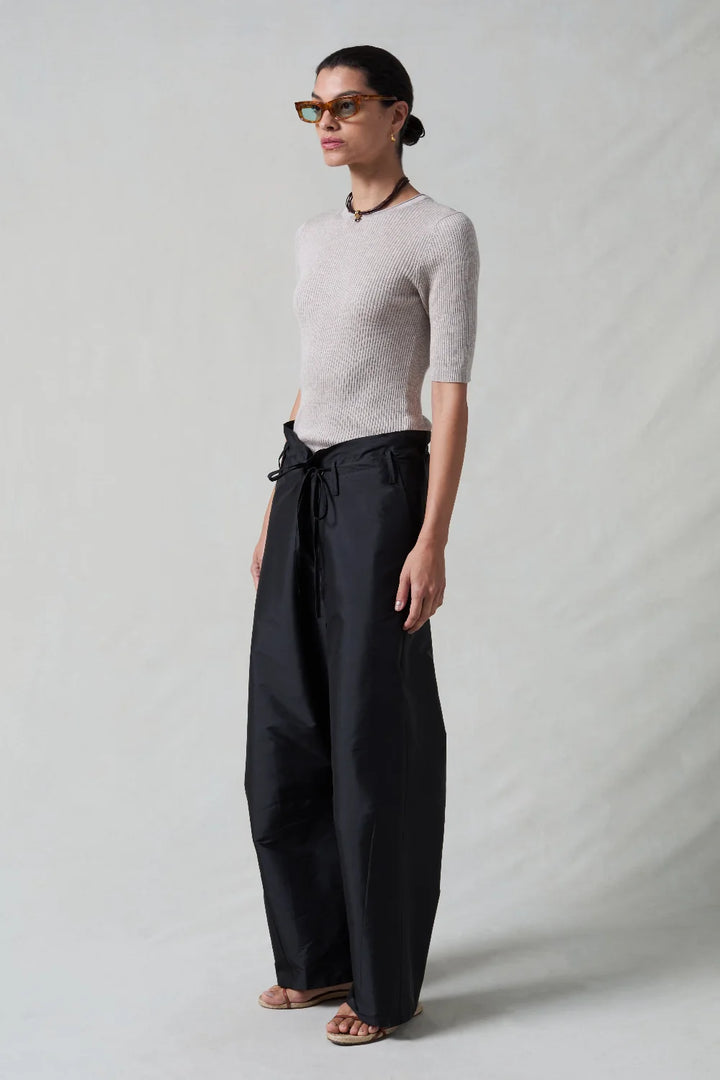 Techno Taffeta Pant - Black