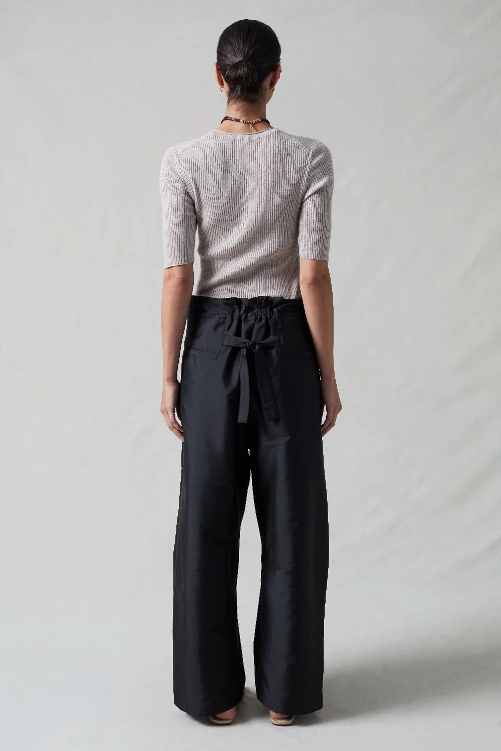Techno Taffeta Pant - Black