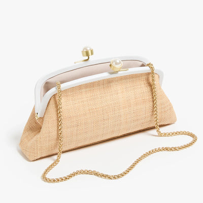 The Lee Clutch - White