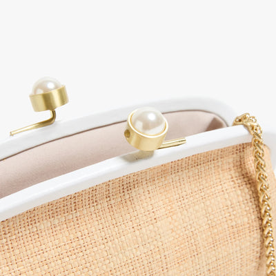 The Lee Clutch - White