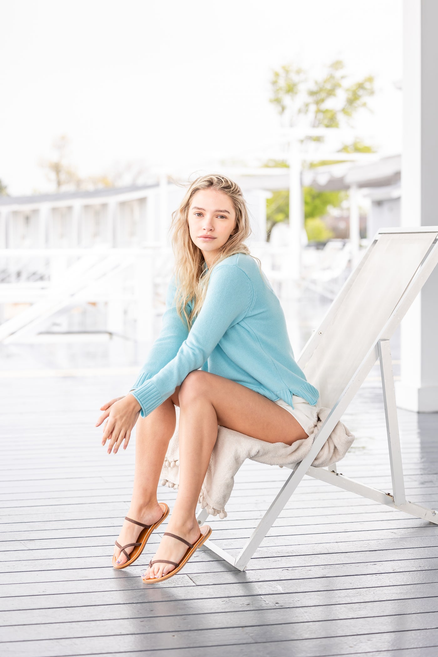 The Shelly Pullover- Aquila