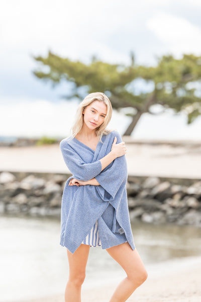 The Dani Cashmere Cardigan- Boro