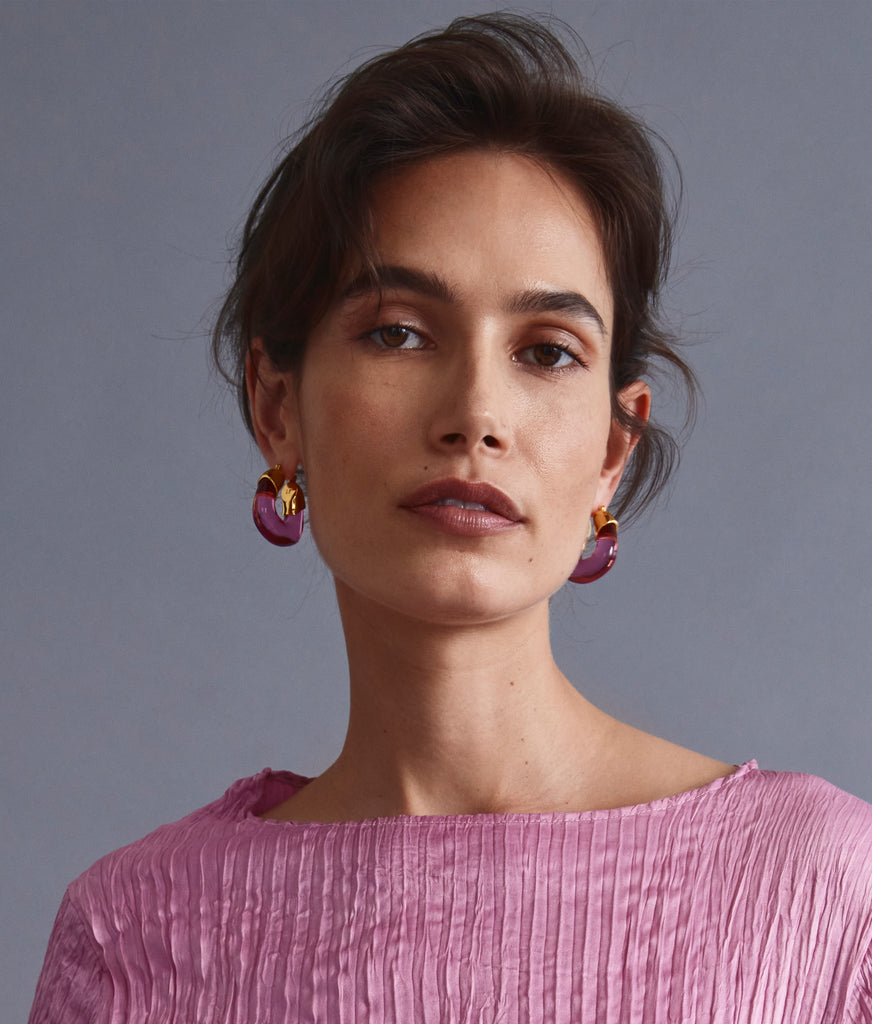 Organic Hoop - Flamingo