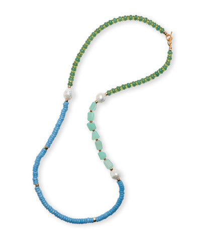 Cabana Necklace in Lime Berry