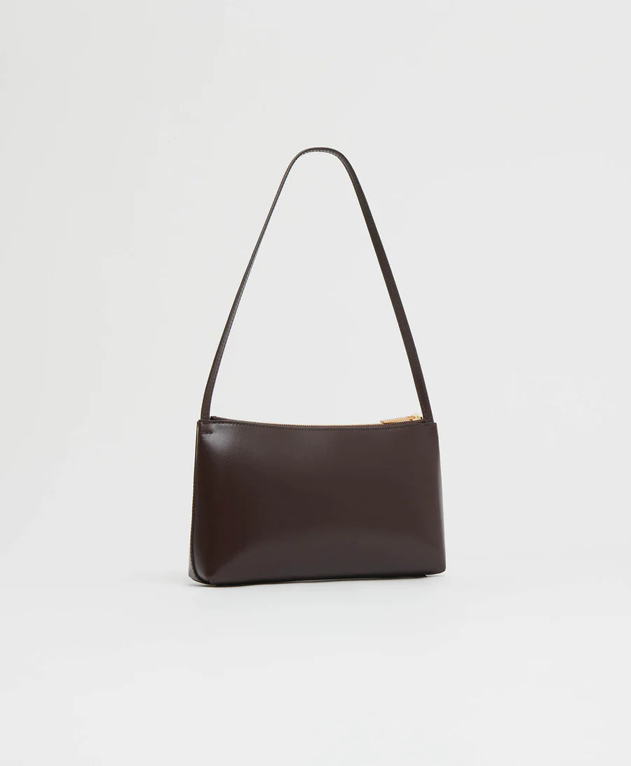 Gaia Shoulder Bag- Aubergine