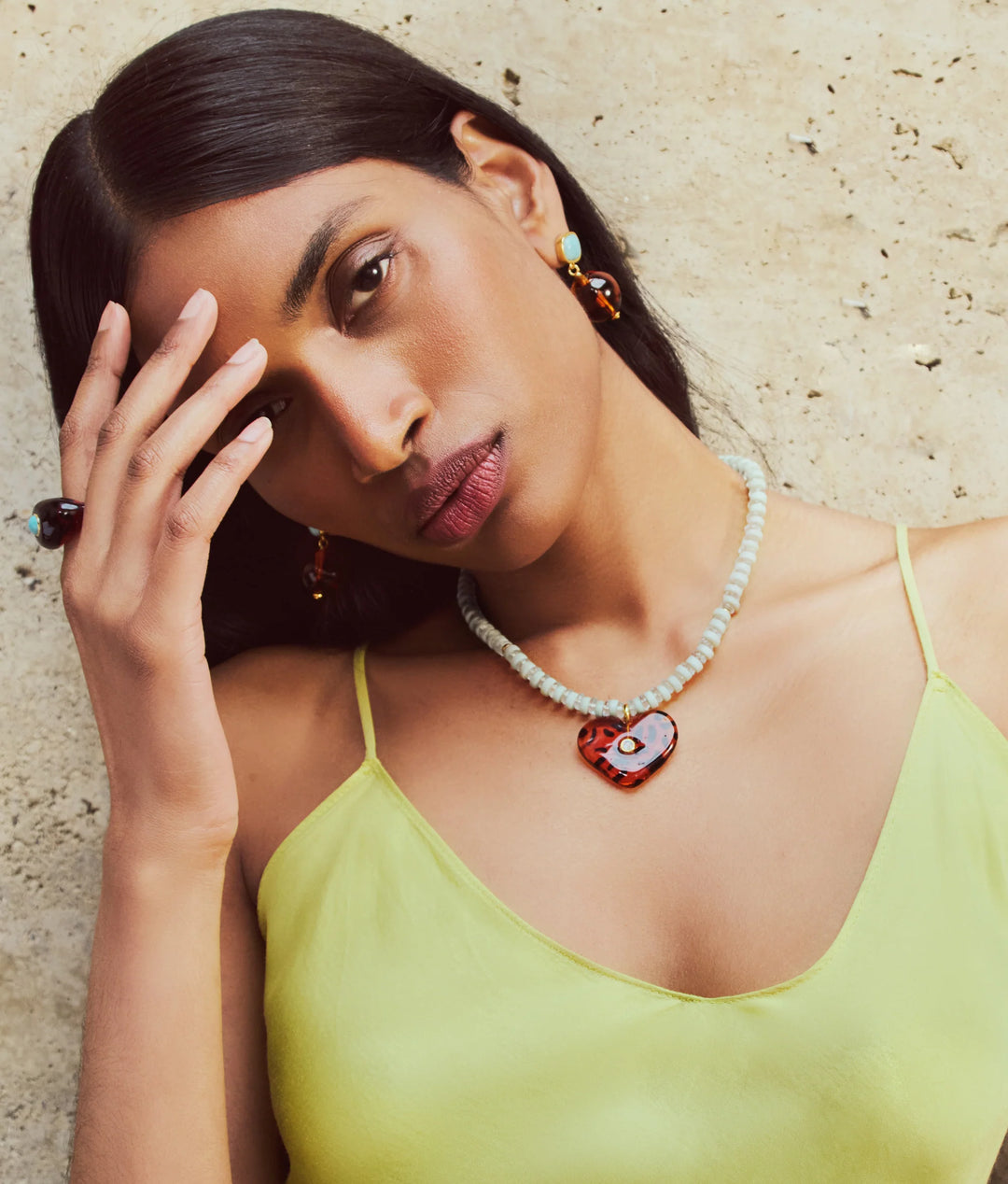 Pia Earrings - Leopard