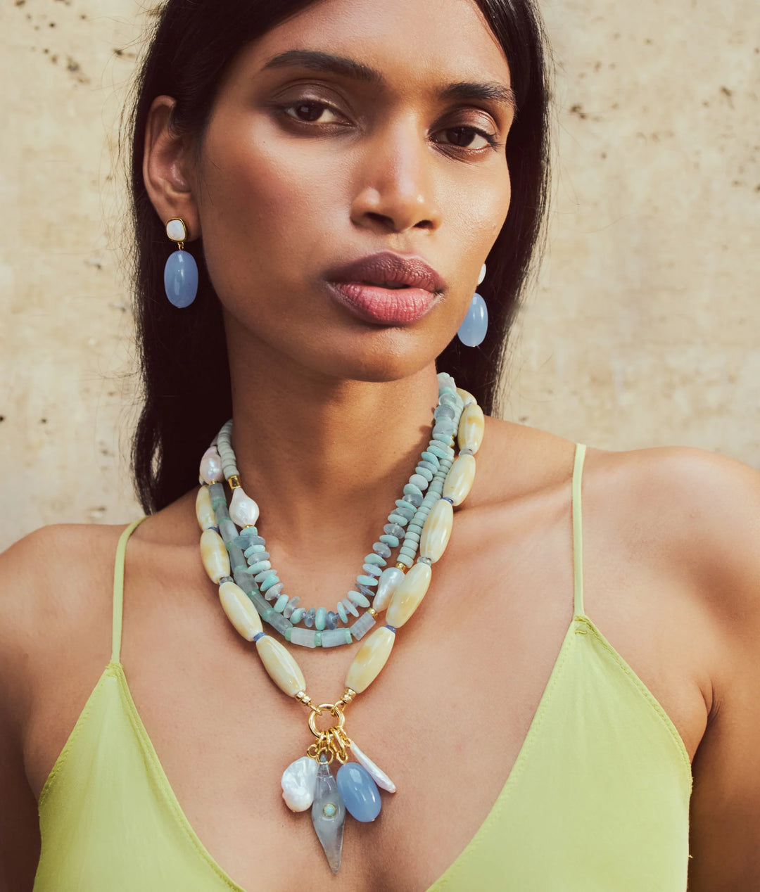 Cabana Necklace - Prickly Pear