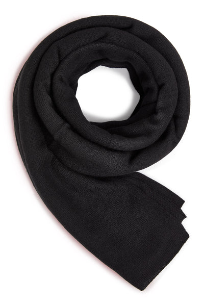 The Cashmere Travel Wrap Black