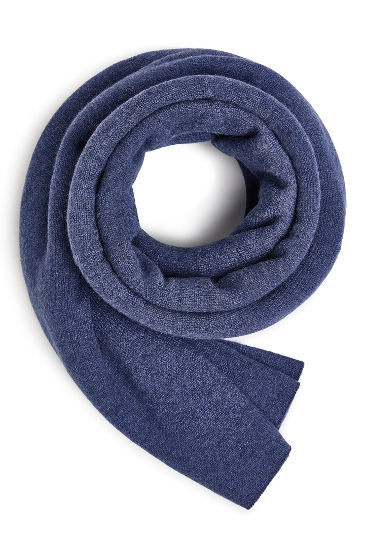 The Cashmere Travel Wrap - Indigo
