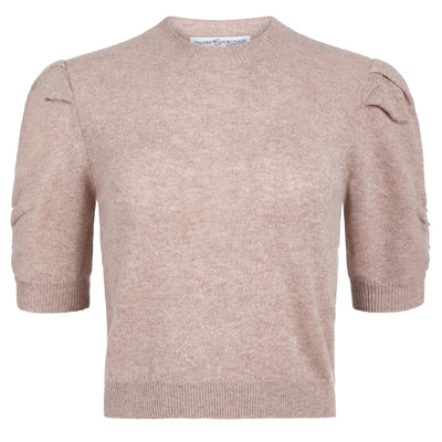 Katie Cashmere Sweater- Toast