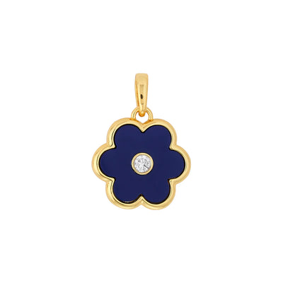 Petal Charm - Lapis