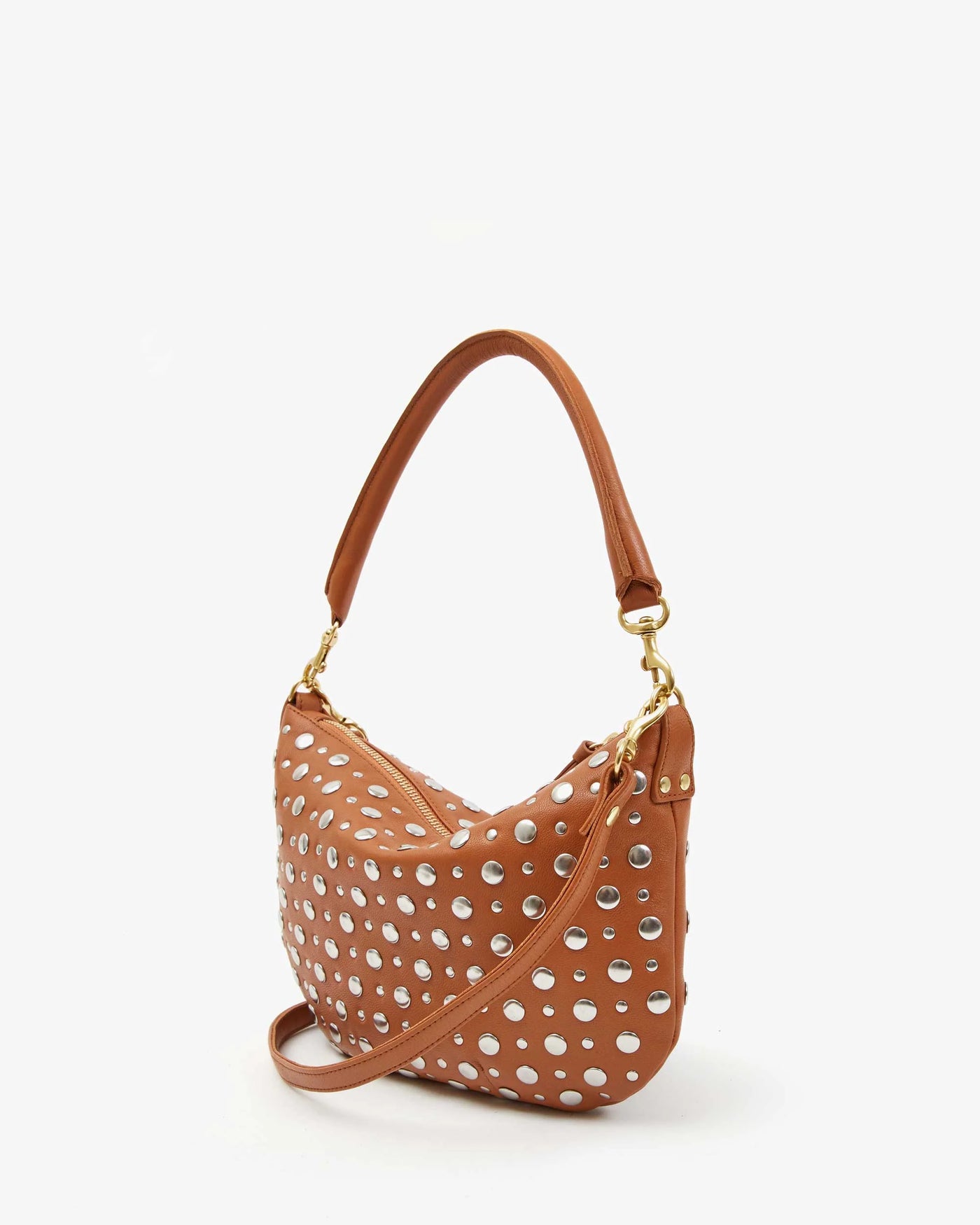 Petit Moyen Messenger- Nappa W/ Studs