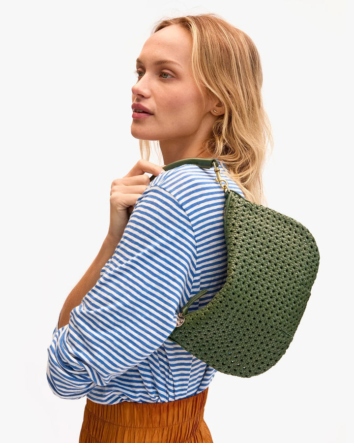 Petit Moyen Messenger - Army Rattan