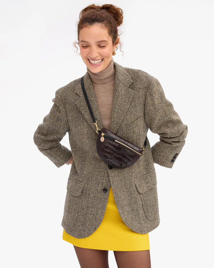 Petite Fanny - Mahogany Croco