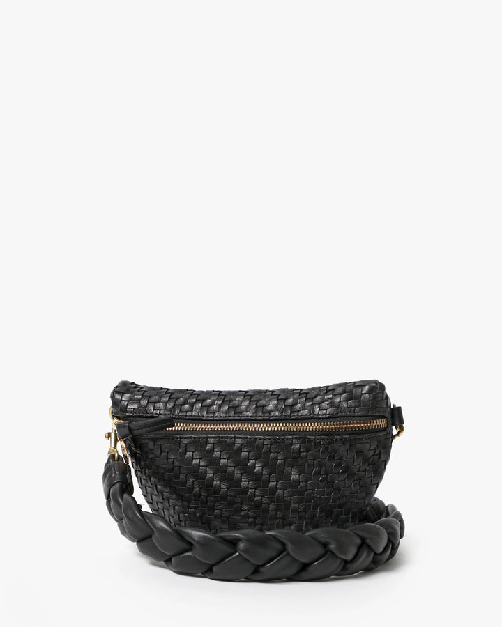 Petite Fanny - Black Woven Zig-Zag