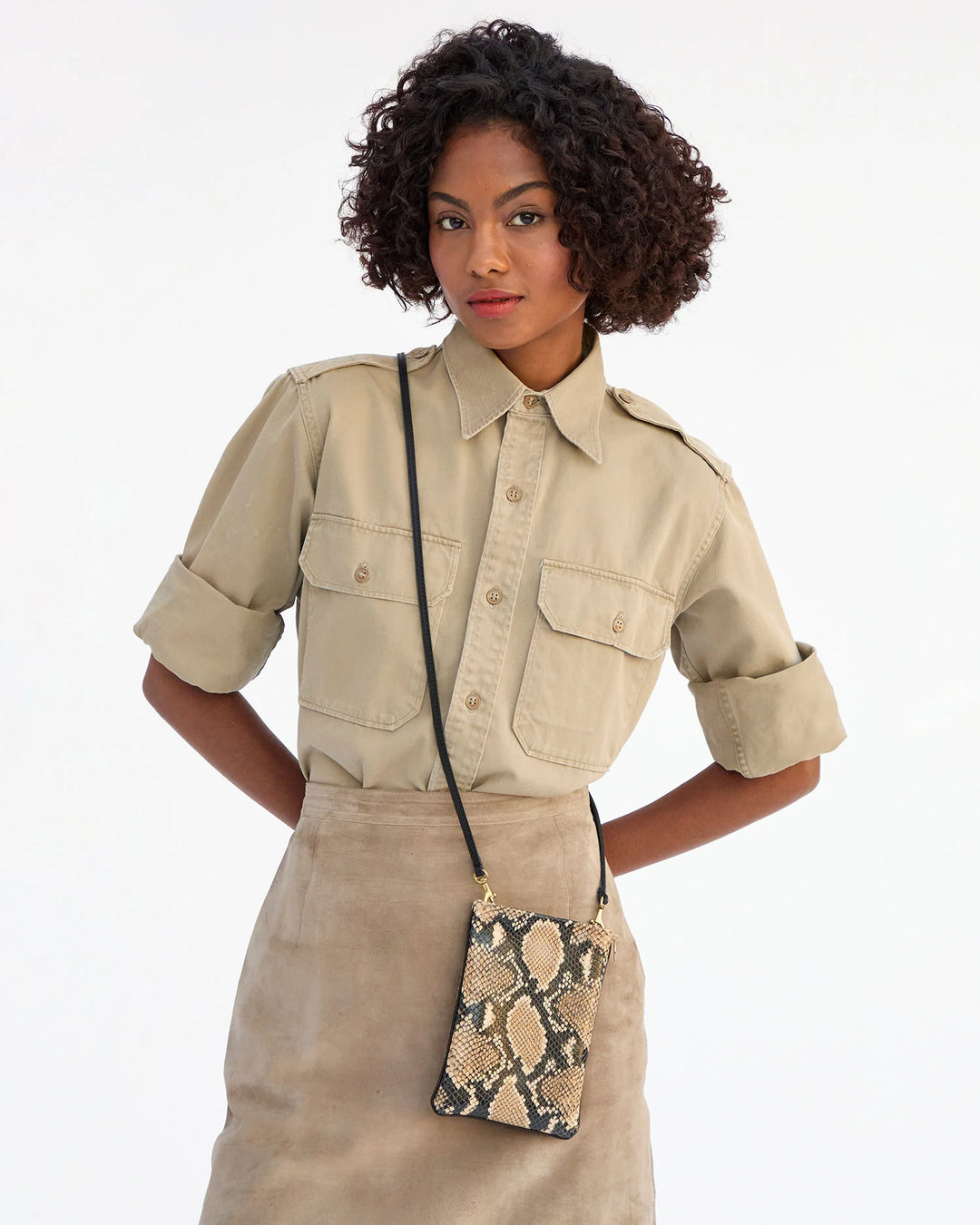 Poche - Tan Desert Snake