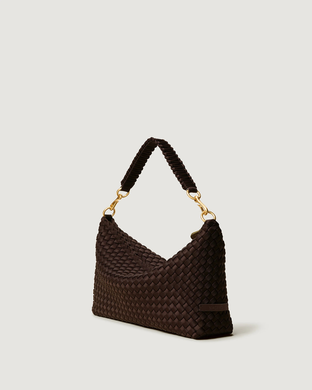Porto Small Half-Moon Bag - Chocolate