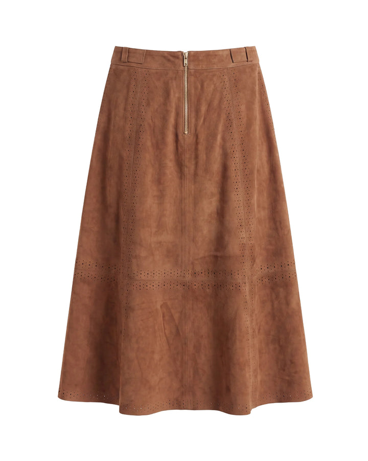 Presley Skirt - Chestnut