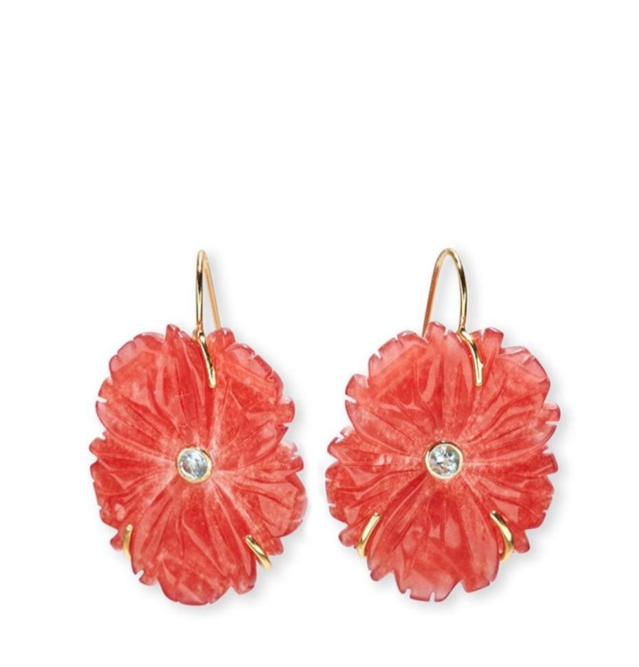 New Bloom Earrings - Poinsettia