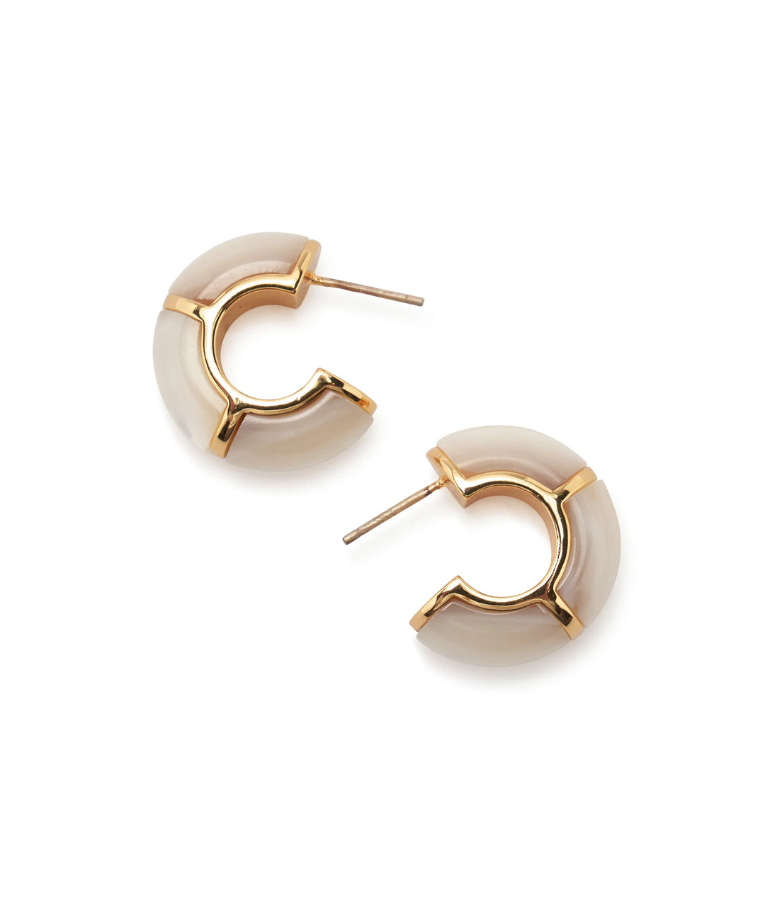 Zellige Hoops - Mother-of-Pearl