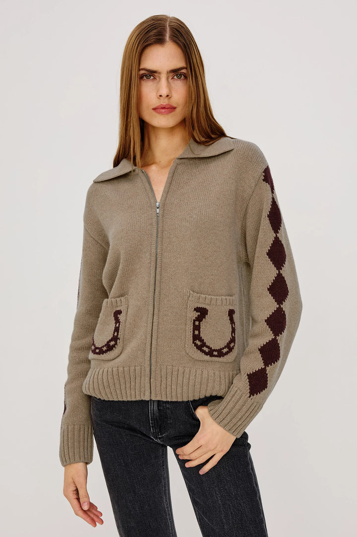 Rhea Sweater - Horseshoes