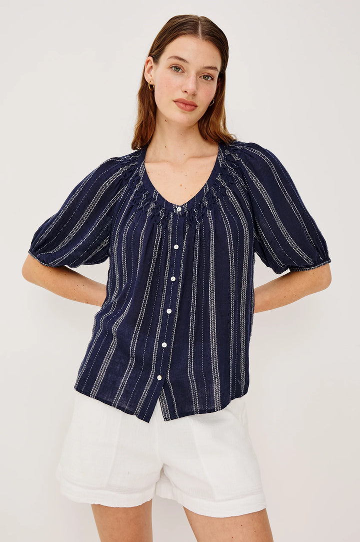 Rix Shirt - Marina Stripe