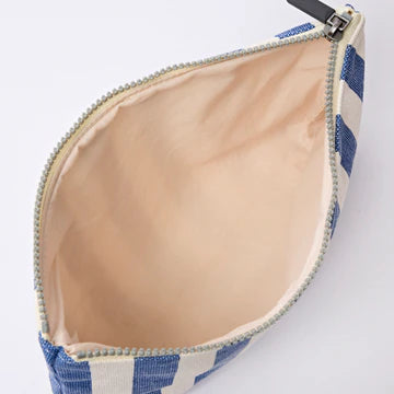 Maida Vale Pouch - Denim Stripe