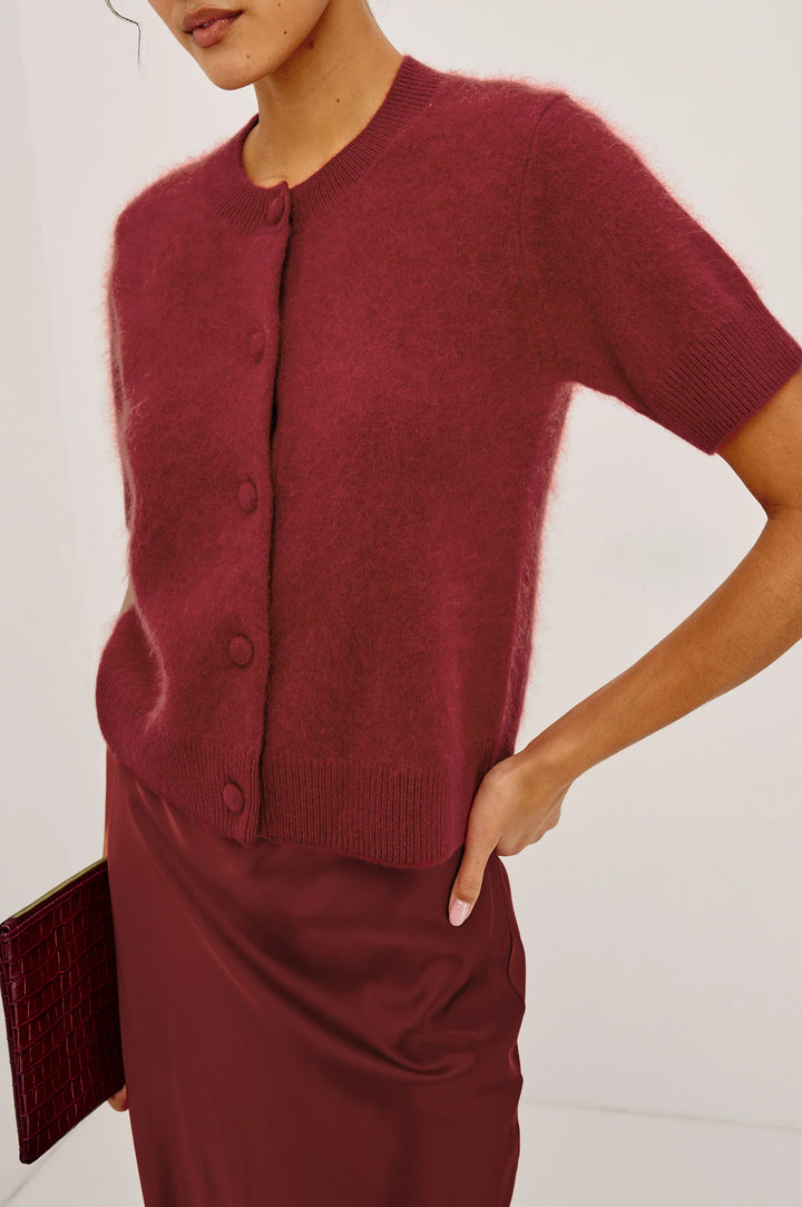 Roman Sweater - Crimson