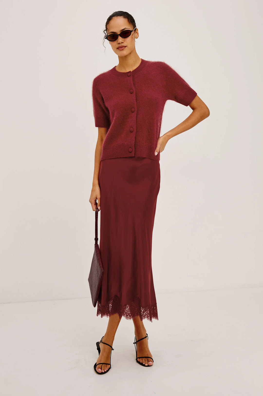 Roman Sweater - Crimson